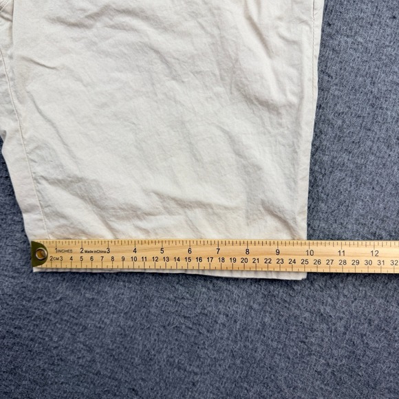 H&M Slim Fit Chino Shorts Men's 31 Beige Tan Cotton Casual Summer 0857448 - Picture 10 of 12